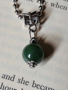 Genuine Jade Pendant Necklace